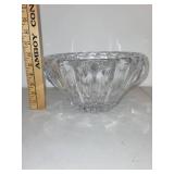 Decorative Crystal Cut Glass Bowl 7 Inch Diameter