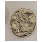 Set of 6 Angel Tokens and 1 Pewter Acorn Charm