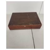 J.B. Hudson Co. Silverplate Flatware Set with Wooden Case