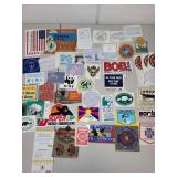 Collection of Conservation, Automotive, and Promotional Stickers and Decals