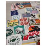 Collection of Conservation, Automotive, and Promotional Stickers and Decals