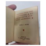 Antique Poetry Book Collection: Thomas Moore and Miniature Sonnets by Elizabeth Barrett Browning