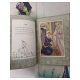 Rubaiyat of Omar Khayyam Book with Slipcase and 2 Japanese Silk Art Panels