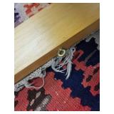 Vintage Handwoven Kilim Rug 49x32 Inch Geometric Pattern