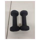 Pair of 3 lb Athletech Dumbbells
