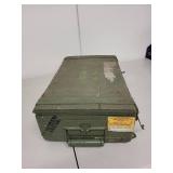 Military Surplus Wooden Ammo Crate 7.62mm Metal Storage Box