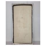 Abstract Canvas Artwork Featuring Anubis-Inspired Figure 24x48 Inches