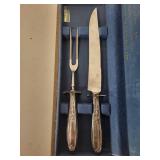 1847 Rogers Bros Hold-Edge Carving Set in Presentation Box