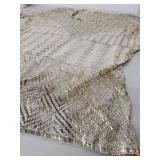 Vintage Sequined Two-Piece Costume Set with Shirt and Pants