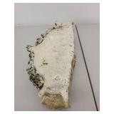 Vintage Ornate Ceramic Planter with Floral Accents