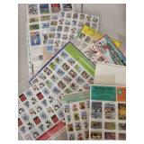 Collection of Vintage Wildlife Stamp Sheets, Comics, and Ephemera