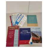 Collection of Vintage Bakelite and Vinylite Plastics Brochures and Booklets