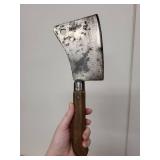 Vintage Butcher Knife Set with Steel Sharpeners, Cleaver and Meat Saw