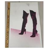 Limited Edition Michael Alan Bundledanger Lick Bush Vote 2004 Art Print