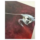 Pair of Original Signed Art Panels by Maximus Anza Stephan