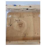 Pair of Original Signed Art Panels by Maximus Anza Stephan