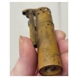 Vintage Austrian Brass Petrol Lighter with Flip Top