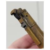 Vintage Austrian Brass Petrol Lighter with Flip Top