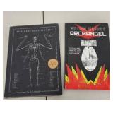 Lot of 2 Illustrated Books: The Resurrectionist and Archangel by William Gibson