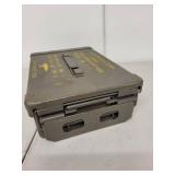 Military Metal Ammo Can for 25 Cartridges 20mm M139 Gun