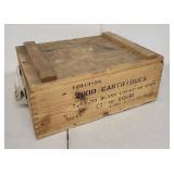 Wooden Military Ammunition Crate for 7.62mm Cartridges