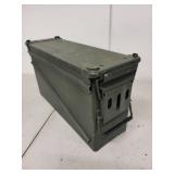 Metal Military Ammo Storage Can with Latch and Handle