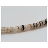 Sterling Silver Beaded Bracelet with Abalone Shell