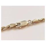 Sterling Silver Italian Chain Necklace