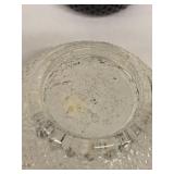 Vintage Mosser Glass Fairy Lamp - Amethyst & Clear