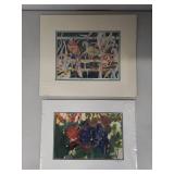 Limited Edition Parrot Print & Grape Artwork by Gayle Tawkner & Bob Martin