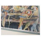 Limited Edition Parrot Print & Grape Artwork by Gayle Tawkner & Bob Martin