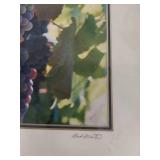 Limited Edition Parrot Print & Grape Artwork by Gayle Tawkner & Bob Martin