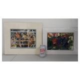 Limited Edition Parrot Print & Grape Artwork by Gayle Tawkner & Bob Martin