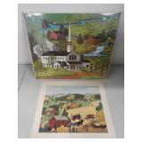 Collection of Vintage Americana Prints and 