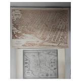 Vintage Historical Maps of Minneapolis & Minnesota - A. M. Smith & Burgess-Beckwith