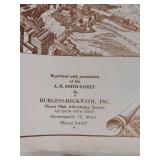 Vintage Historical Maps of Minneapolis & Minnesota - A. M. Smith & Burgess-Beckwith