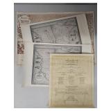 Vintage Historical Maps of Minneapolis & Minnesota - A. M. Smith & Burgess-Beckwith