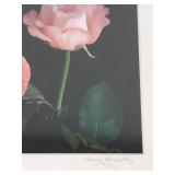 Framed Flower Art by Tony Peroutky - Roses
