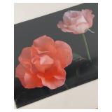 Framed Flower Art by Tony Peroutky - Roses