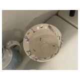 Handcrafted Kravec Studios, etc. Pottery Collection - 7 Pieces Including Jugs and Bowls