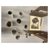 Collection of Art Prints and Audubon A.W. Hallander Calendar