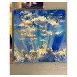 Collection of 3 Lisa Homan-Conger Original Acrylic Paintings