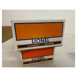Lot of 3 Model Train Cars: 2 Lionel Westinghouse Boxcars in Box, 1 Spectrum On30 Christmas Boxcar