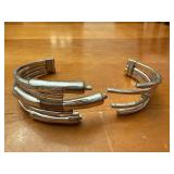 RLM Studio Cuff Bracelet - Silver-Plated, Multi-Band Open Design