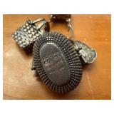 Sterling Silver Brown Country Baskets Charms