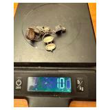 Sterling Silver Brown Country Baskets Charms