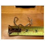 Sterling Silver Zigzag Cuff Bracelet - Unmarked