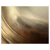 Sterling Silver Lids - 7 in Diameter - Set of 2