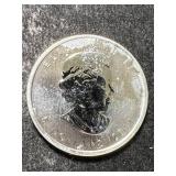 2011 CANADIAN GRIZZLY 1 TROY OZ .9999 FINE SILVER