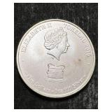 1 TROY OZ .999 FINE SILVER 2016 TOKELAU ROUND